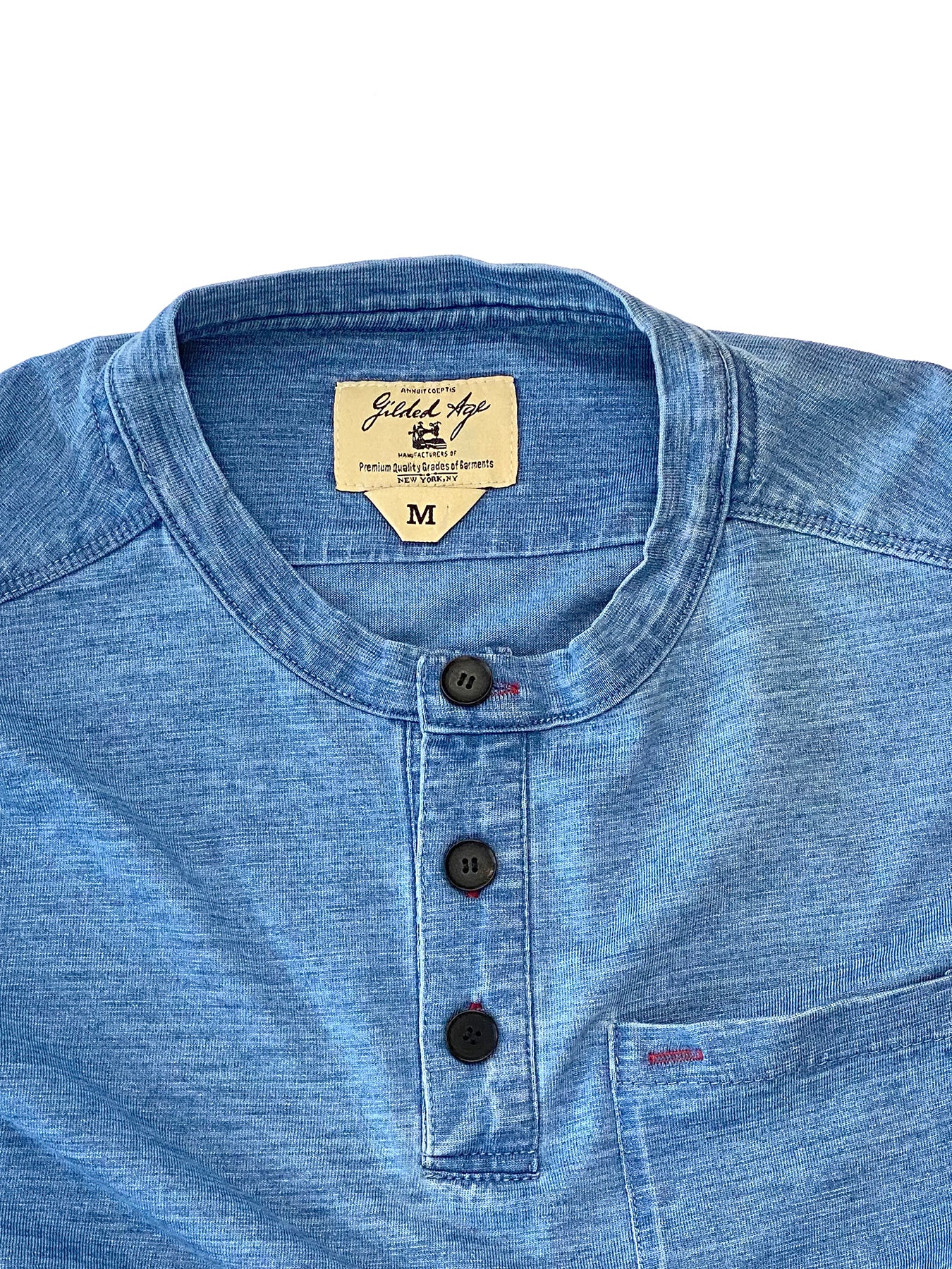 Barens Indigo Henley 5477