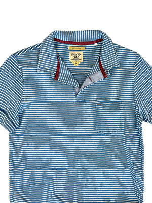 South Seas Indigo Striped Polo 5480