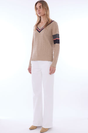 Ines V Neck Sweater 605