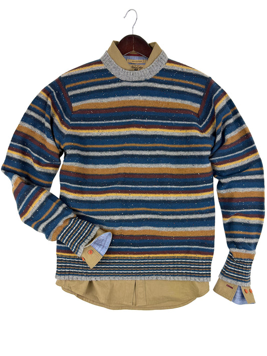 Alasdair Wool Silk Blend Crew 6286
