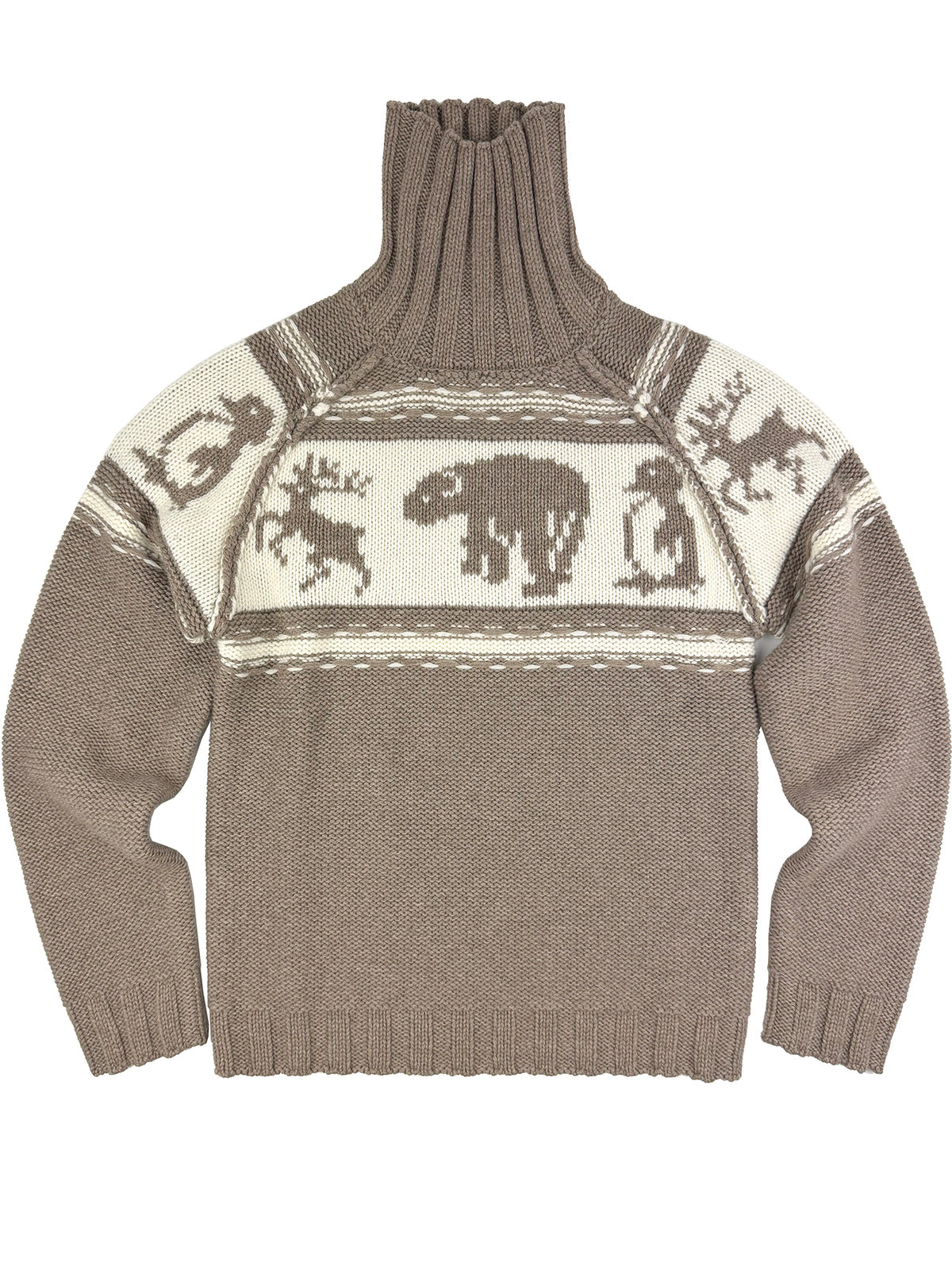 Ice Age 3GG Wool Cashmere Fair Isle 6289