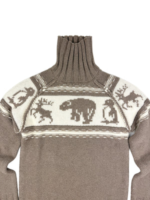 Ice Age 3GG Wool Cashmere Fair Isle 6289
