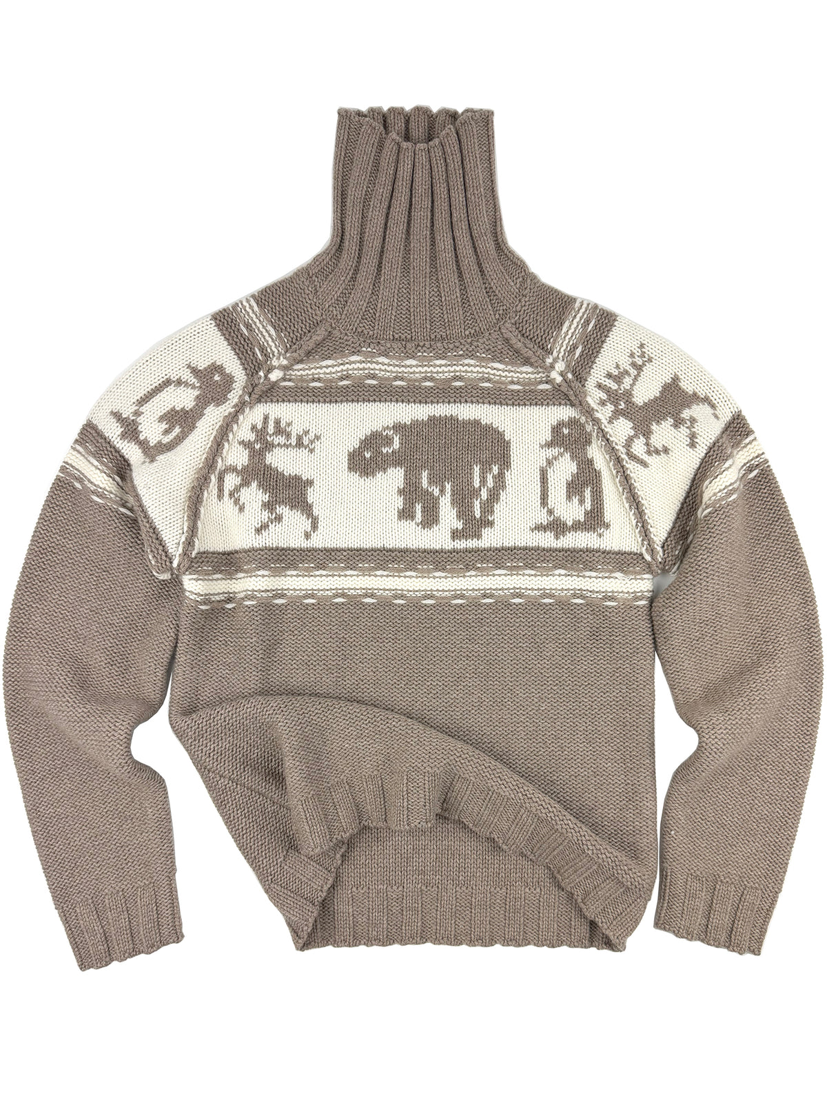 Ice Age 3GG Wool Cashmere Fair Isle 6289