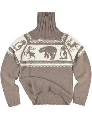 Ice Age 3GG Wool Cashmere Fair Isle 6289