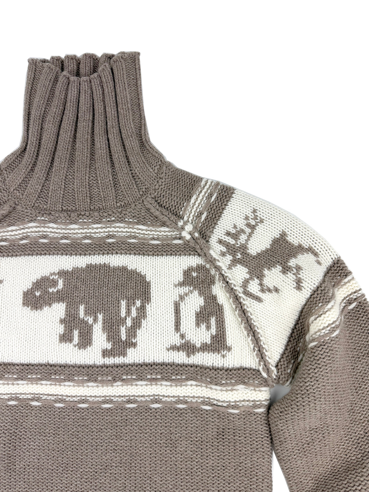Ice Age 3GG Wool Cashmere Fair Isle 6289