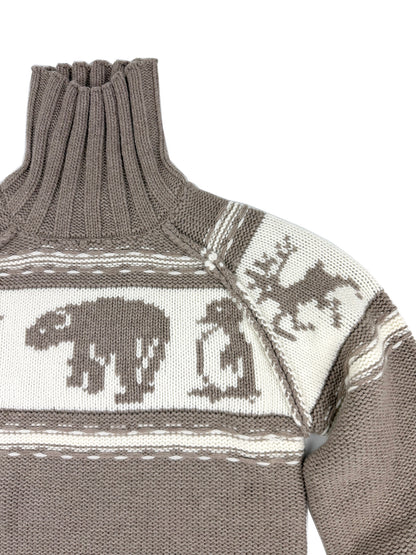 Ice Age 3GG Wool Cashmere Fair Isle 6289