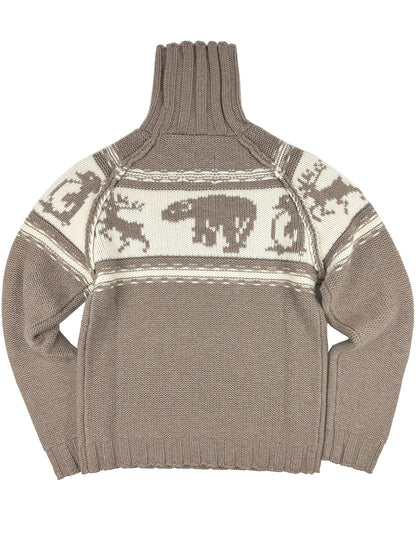 Ice Age 3GG Wool Cashmere Fair Isle 6289