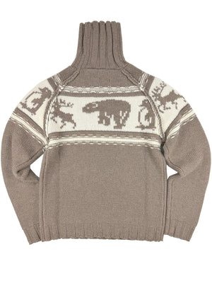 Ice Age 3GG Wool Cashmere Fair Isle 6289
