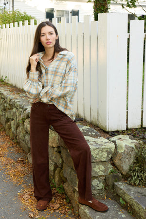 Diana Low Rise Suede Pant 118
