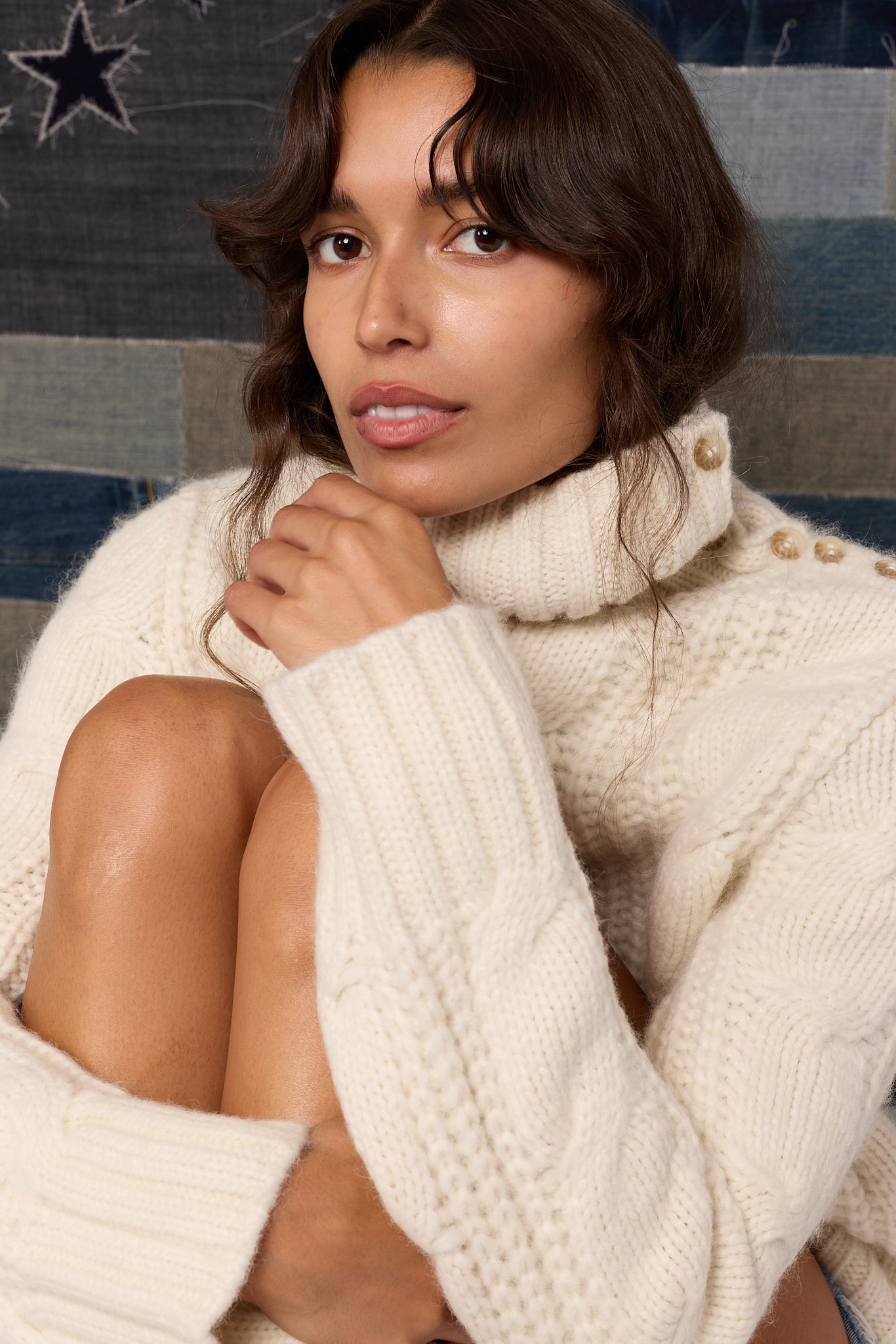 Diana Baby Alpaca Turtleneck - 606