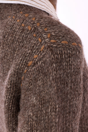 Luna Baby Alpaca Cotton Crew - 607