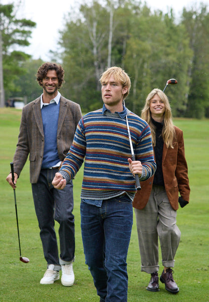 Alasdair Wool Silk Blend Crew 6286