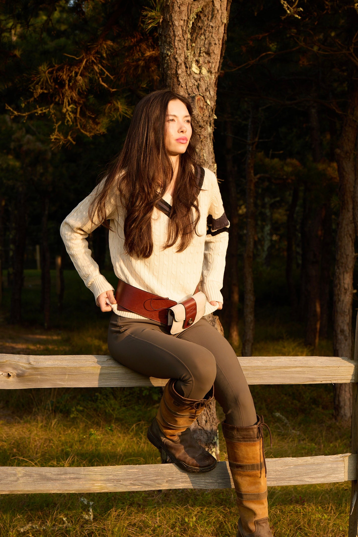 Ines V Neck Sweater 605