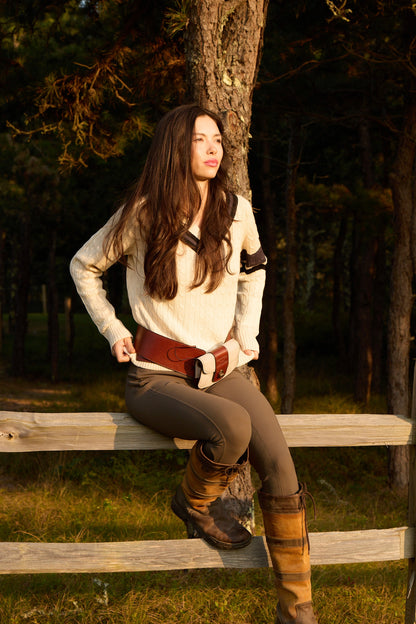 Ines V Neck Sweater 605