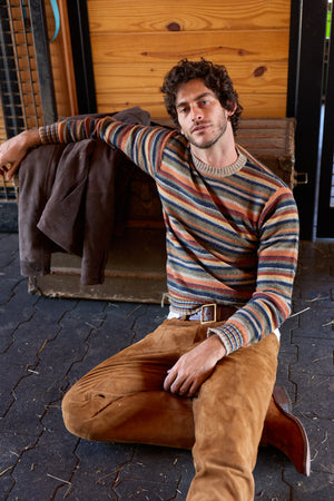 Alasdair Wool Silk Blend Crew 6285