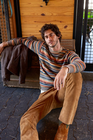 Alasdair Wool Silk Blend Crew 6285