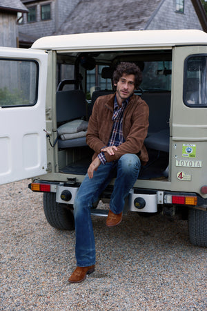 Brando Suede Bomber Jacket 4280