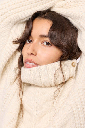 Diana Baby Alpaca Turtleneck - 606