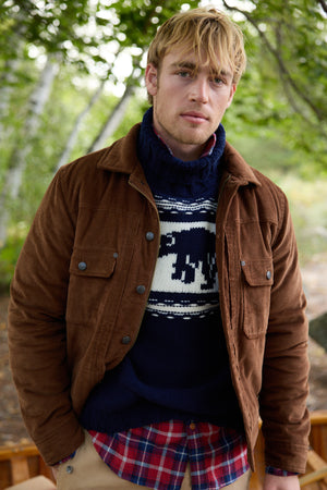 Ice Age 3GG Wool Cashmere Fair Isle 6289