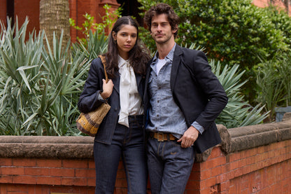 Artemis Raw Denim Blazer 410