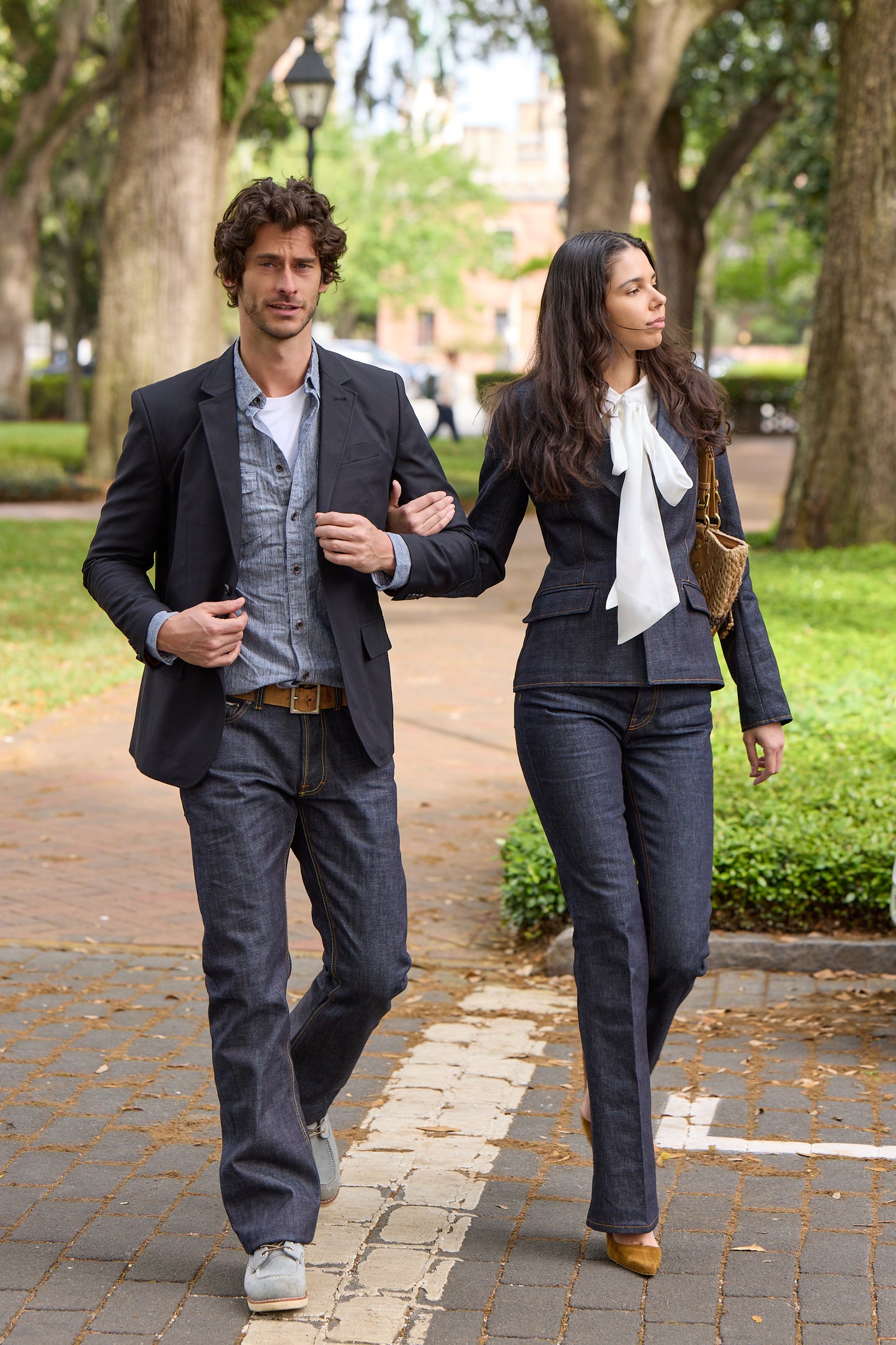 Whyatt Linen Stripe Chambray 3008