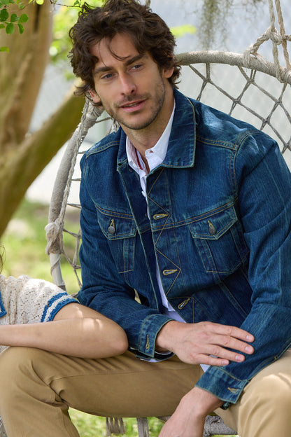 Wilde Red Selvage Denim Jacket - 4005