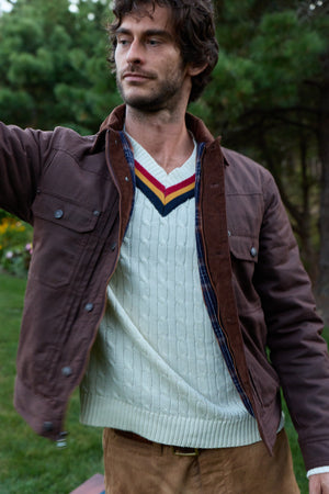 Eastham 7GG Cable Sweater 6276