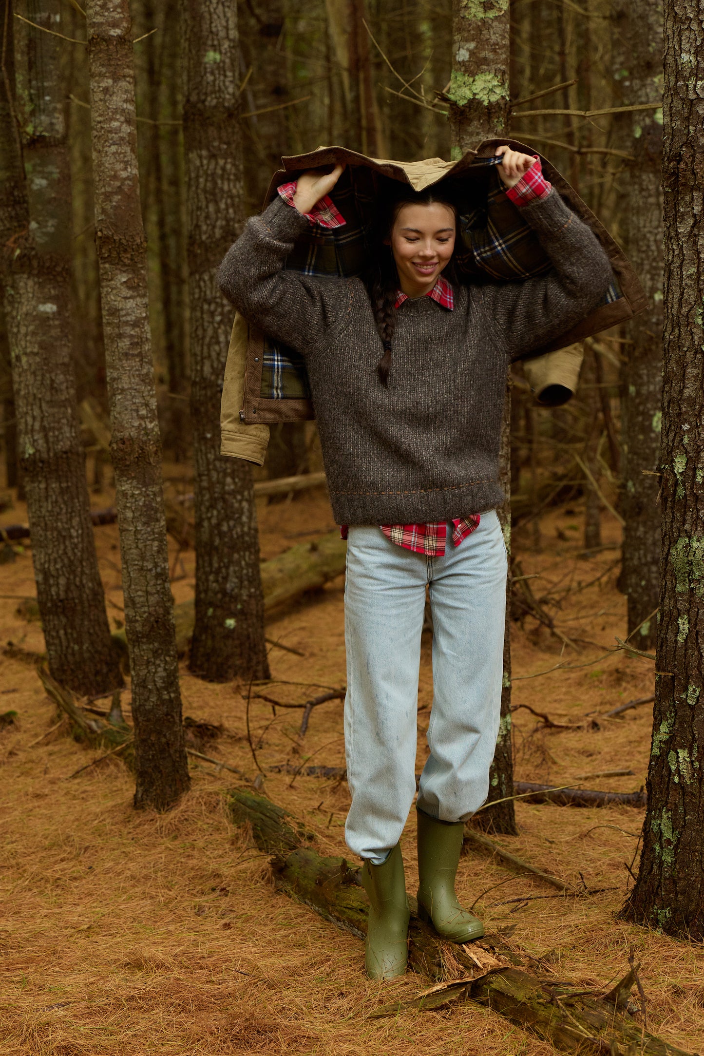 Luna Baby Alpaca Cotton Crew - 607