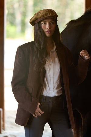 Men's Style Sage Moleskin Twill Blazer 4210