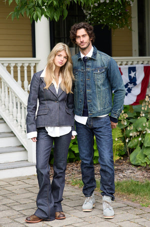 Artemis Raw Denim Blazer 410