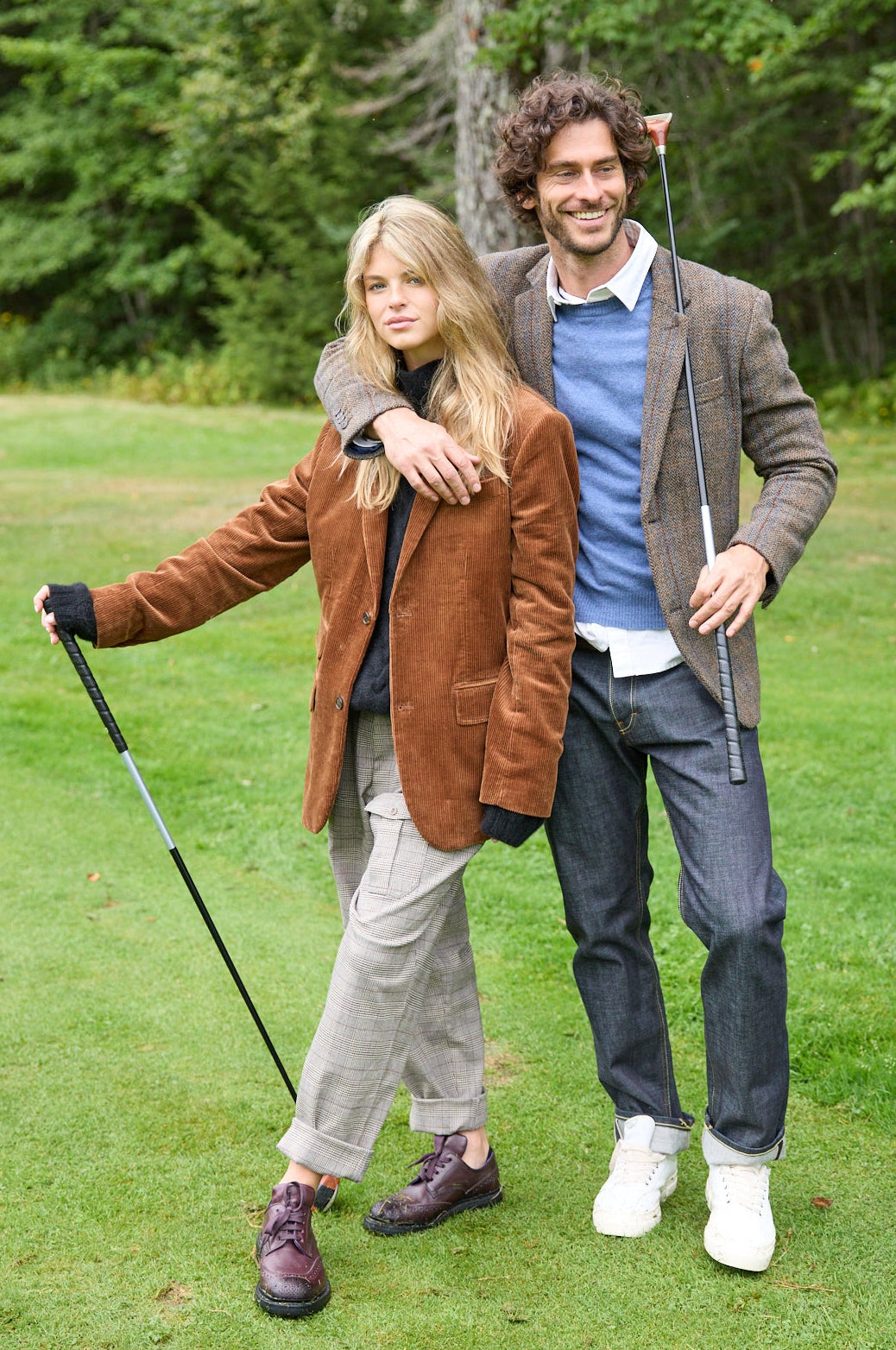 Men's Style Sage Cotton Corduroy Blazer 4210