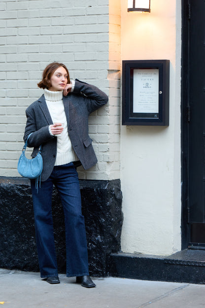 Men's Style Harris Wool Herringbone Blazer 4265