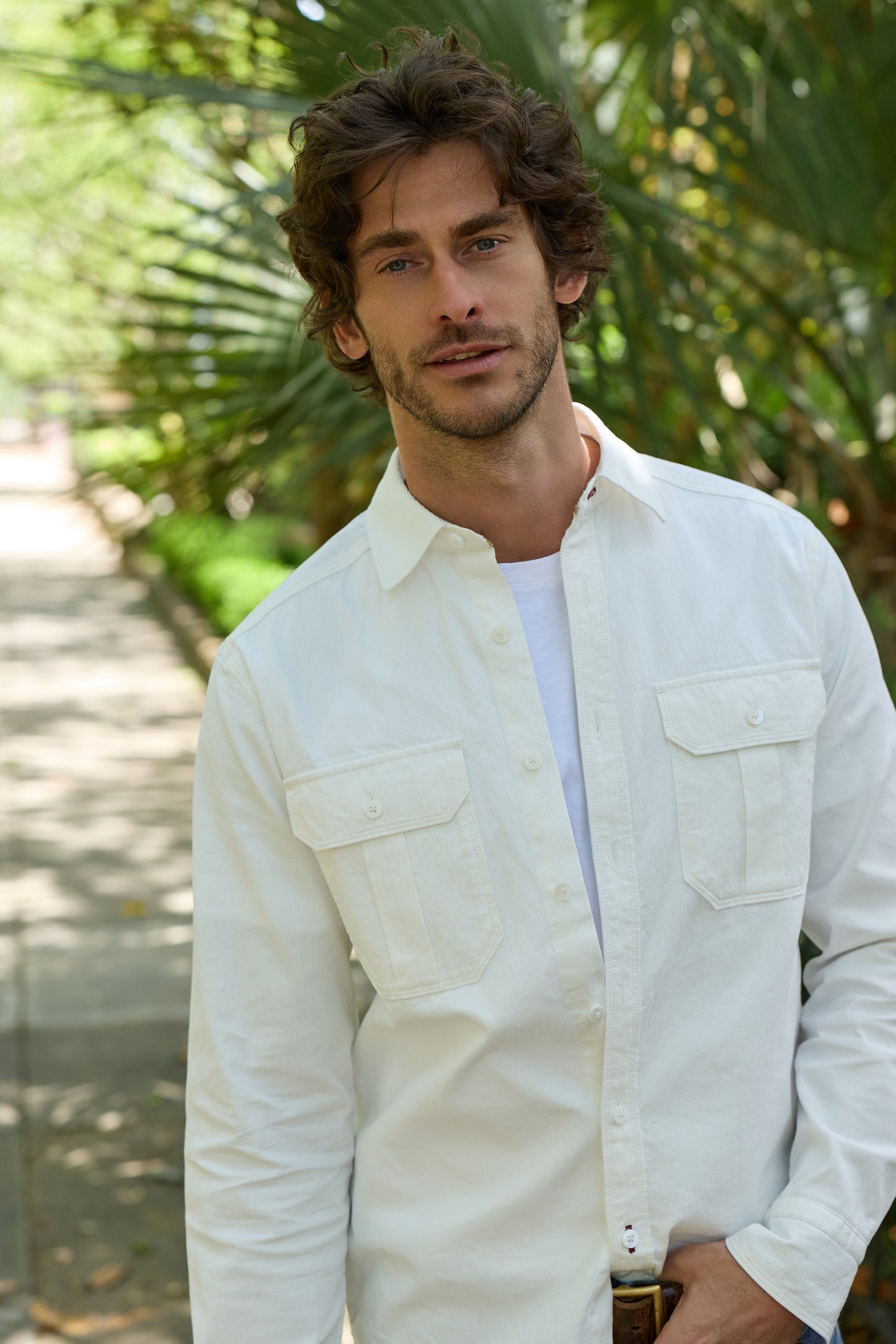 Attenborough Bedford Cord Shirt 3023