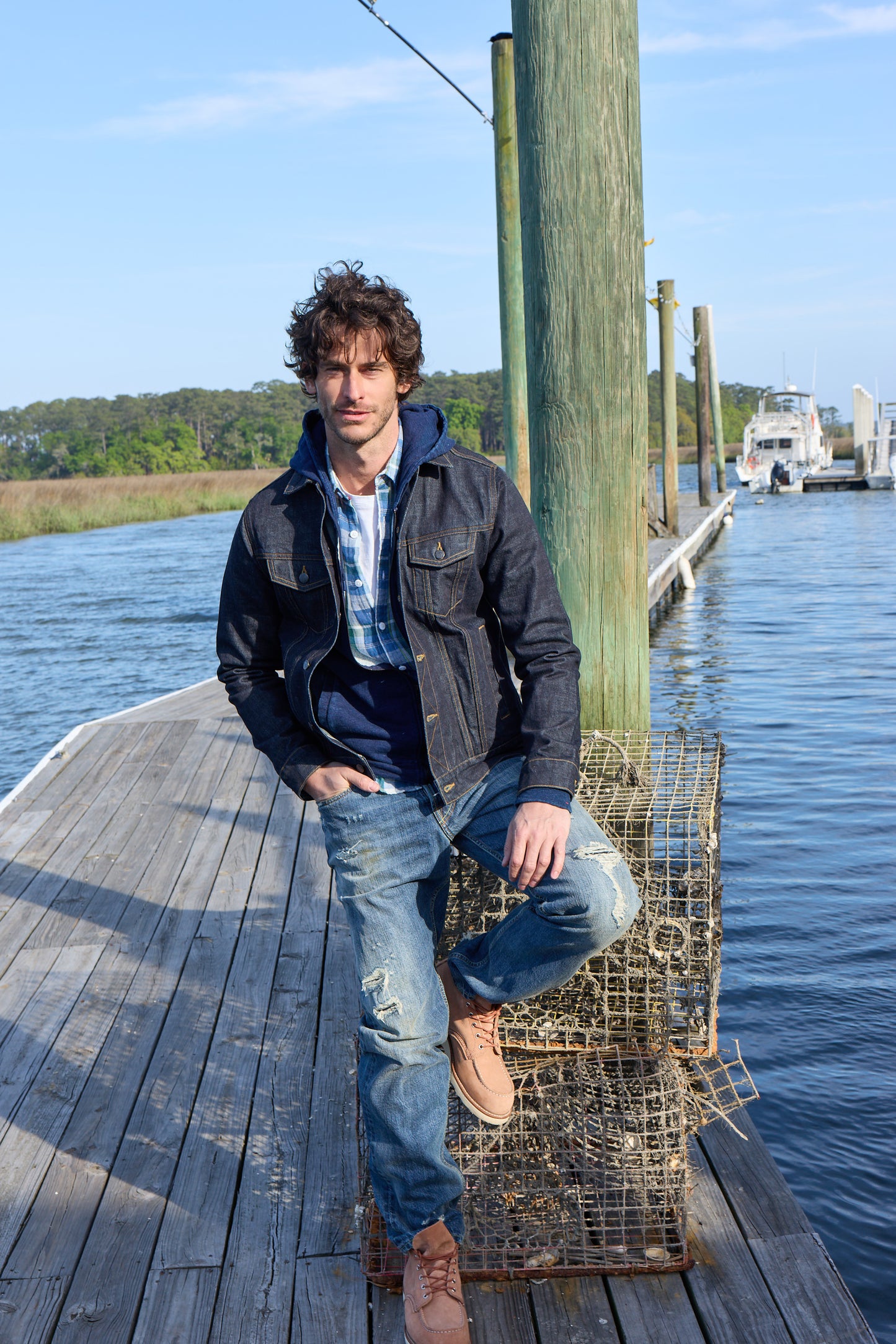 Wilde Red Selvage Denim Jacket - 4005