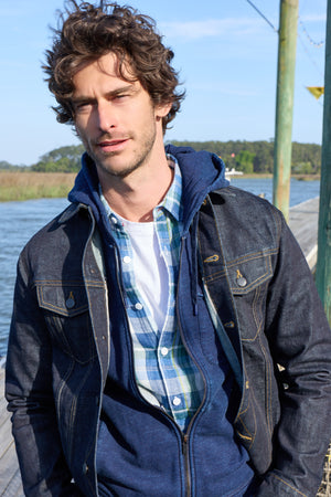 Wilde Red Selvage Denim Jacket - 4005
