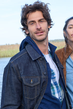 Wilde Red Selvage Denim Jacket - 4005