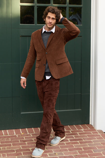 Sage Moleskin Twill Blazer 4210