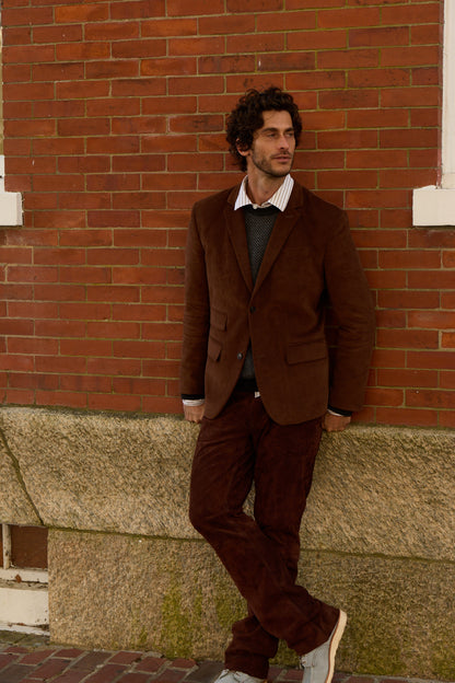 Sage Moleskin Twill Blazer 4210