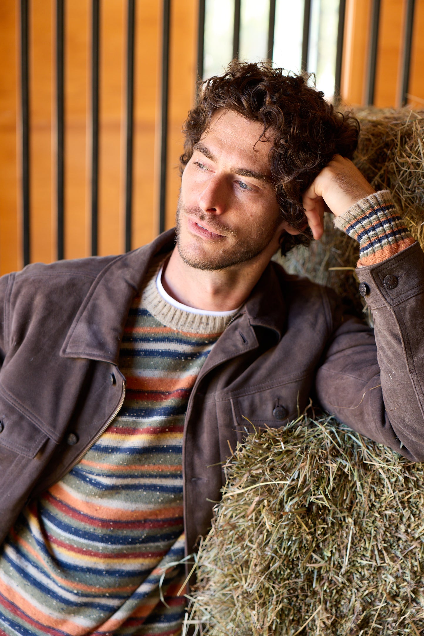 Alasdair Wool Silk Blend Crew 6285