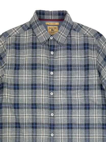 Parker Brushed Twill Plaid Shirt 3003
