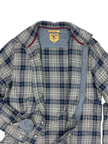 Parker Brushed Twill Plaid Shirt 3003