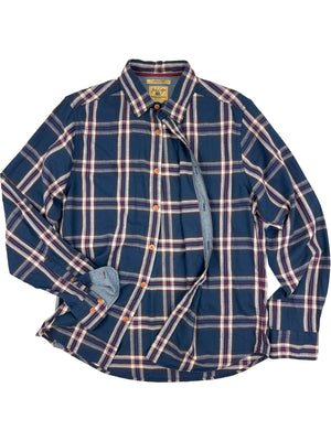 Madison Brushed Twill Plaid Shirt 3001