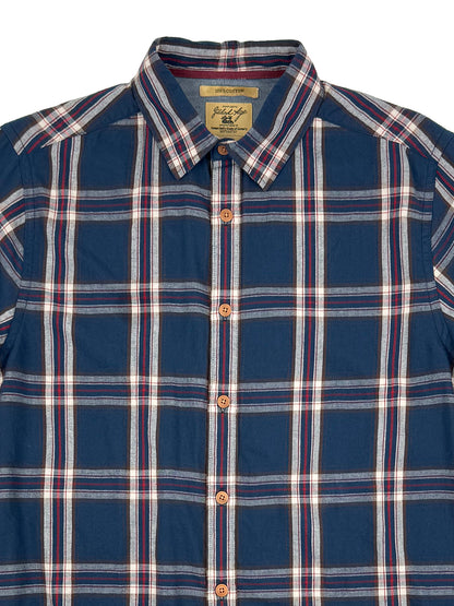 Madison Brushed Twill Plaid Shirt 3001