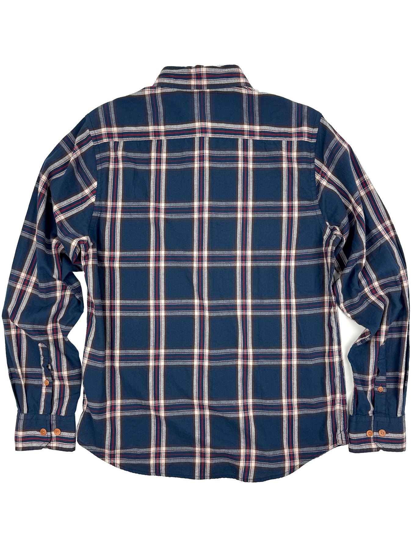 Madison Brushed Twill Plaid Shirt 3001