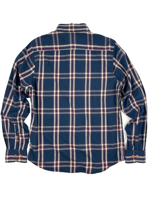 Madison Brushed Twill Plaid Shirt 3001