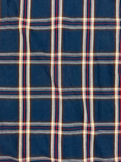 Madison Brushed Twill Plaid Shirt 3001