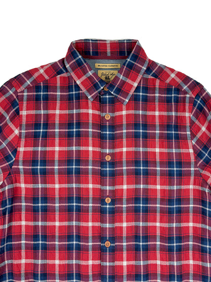 Parker Brushed Twill Plaid Shirt 3003