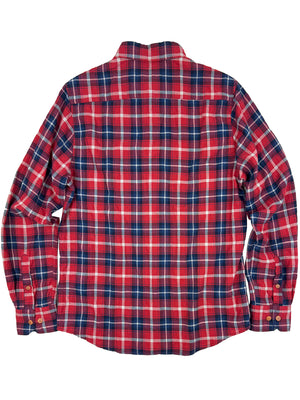 Parker Brushed Twill Plaid Shirt 3003