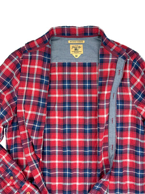 Parker Brushed Twill Plaid Shirt 3003