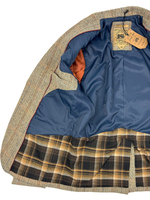 Harris Wool Herringbone Blazer 4265